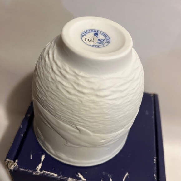 LLADRO 17658 DOLPHINS AT PLAY 1998 MEMBER VOTIVE CUP CANDLE HOLDER 3.5" New - Picture 6 of 7